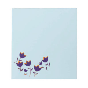 schöne Blumenideen . Blumenmotive Notizblock