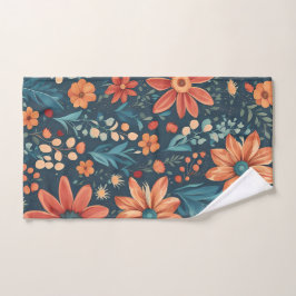 Schöne Blumeninspirierung Badhandtuch Set