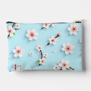 Schöne Blumenmuster Zubehörtasche