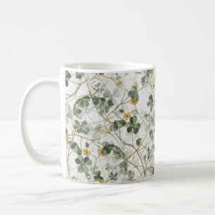 Schöne Blumenpflanze Kaffeetasse