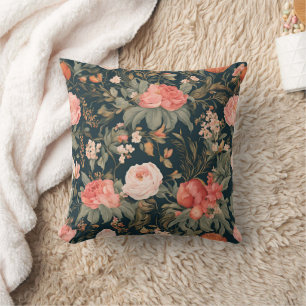 Schöne Blumenrose Blumen Kissen