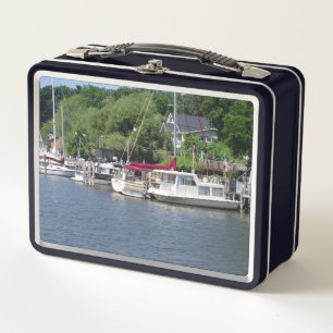 Schöne Boote Metal Lunch Box