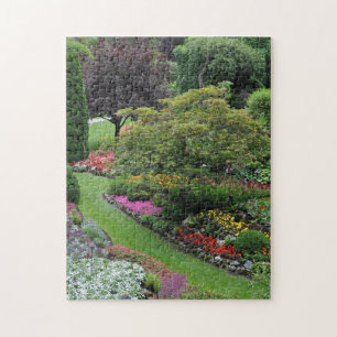 Schöne botanische Garten Puzzle