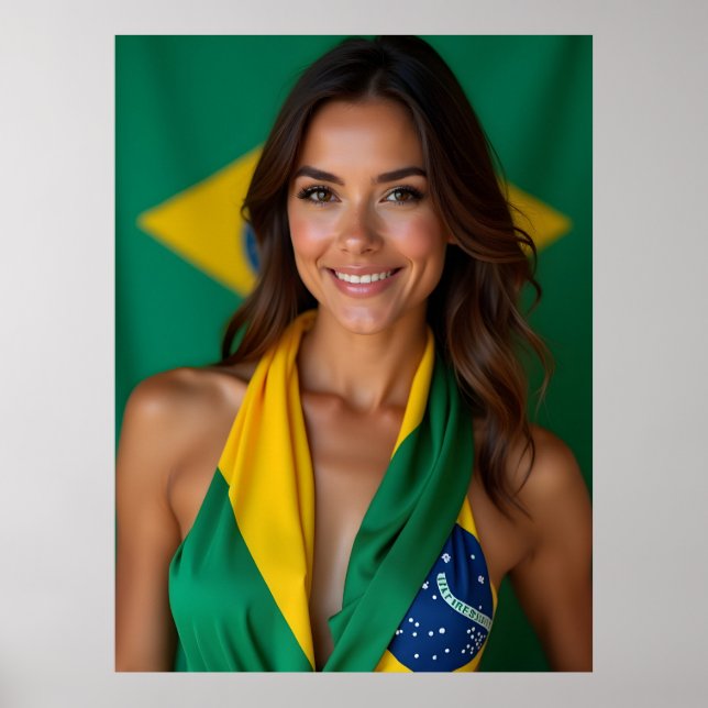 Schöne Brasilianerin Poster (Vorne)