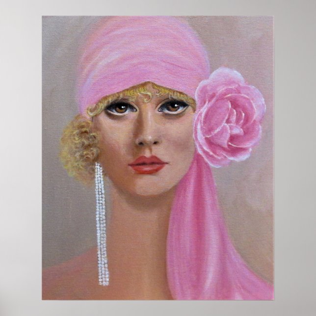 Schöne braune Augen Poster (Vorne)