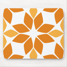 schöne braune Blume Blütenmuster Mousepad