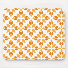 schöne braune Blume Blütenmuster Mousepad