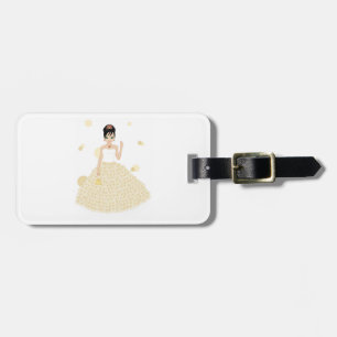 Schöne Bride Luggage Tags Gepäckanhänger
