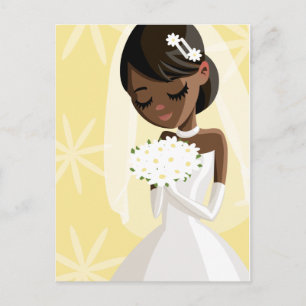 Schöne Brides Postkarte