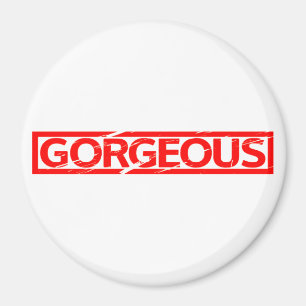 Schöne Briefmarke Magnet