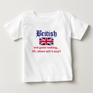 Schöne Briten Baby T-shirt