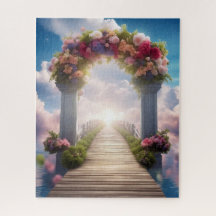 Schöne Brücke zum Himmel