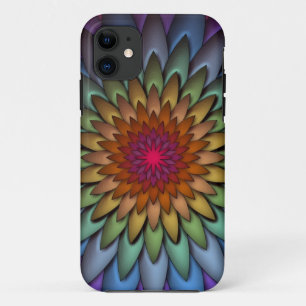 Schöne bunte Regenbogenblume Case-Mate iPhone Hülle