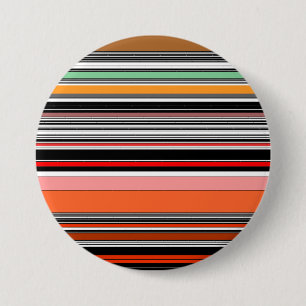 Schöne, bunte Streifen Button