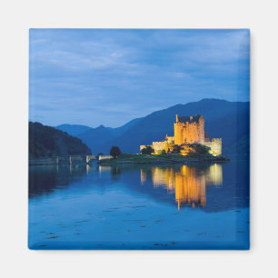 Schöne Burg Eileen Donan im Western Dornie Magnet