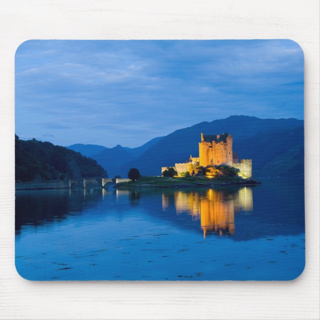 Schöne Burg Eileen Donan im Western Dornie Mousepad (Vorne)
