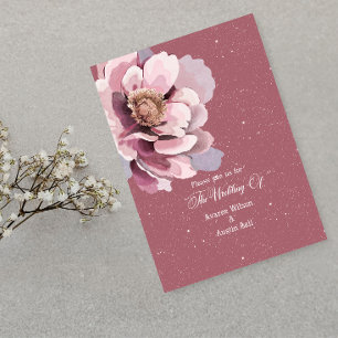 Schöne Burgunder-Peonies auf Burgund