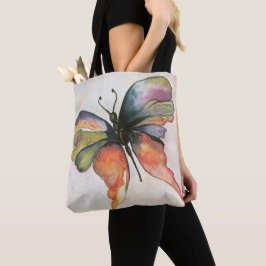 Schöne Butterfly All-Over-Print Schulter-Tasche