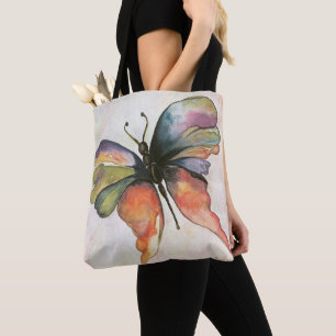 Schöne Butterfly All-Over-Print Schulter-Tasche