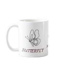 Schöne Butterfly Art Tasse
