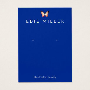 Schöne Butterfly-Earring-Display-Karte