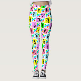 SCHÖNE BUTTERFLY GYMNASTICS MÄDCHEN LEGGINGS