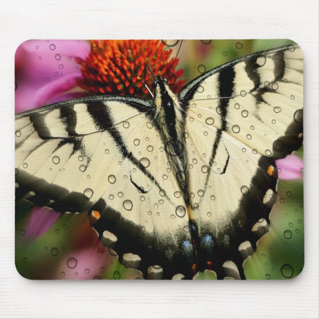 Schöne Butterfly Mouse Pad Mousepad (Vorne)