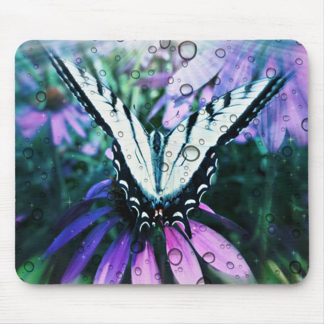 Schöne Butterfly Mouse Pad Mousepad (Vorne)