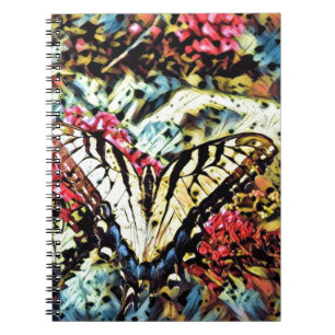 Schöne Butterfly Notizblock