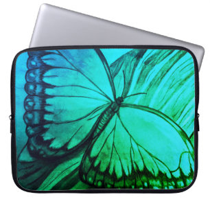 Schöne Butterfly Sketch Laptopschutzhülle