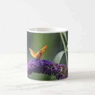 Schöne Butterfly Tasse