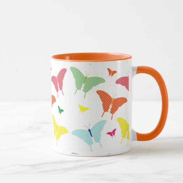 Schöne Butterfly Tasse (Rechts)