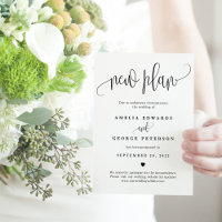 Schöne Calligraphy EDITABLE FARBUpdate Card