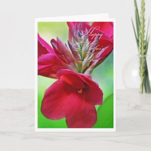 Schöne Cana-Lilien-Blume Muttertags-Karte Dankeskarte