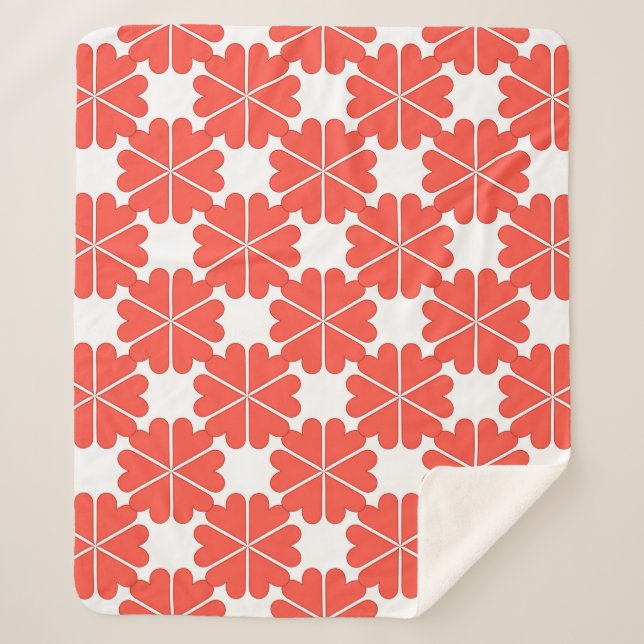 Schöne Cartoon Grußkarte mit farbenfroher Strömung Sherpadecke (Vorderseite)