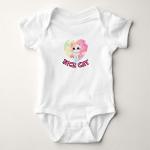 Schöne CAT mit meinen Babys Baby Strampler