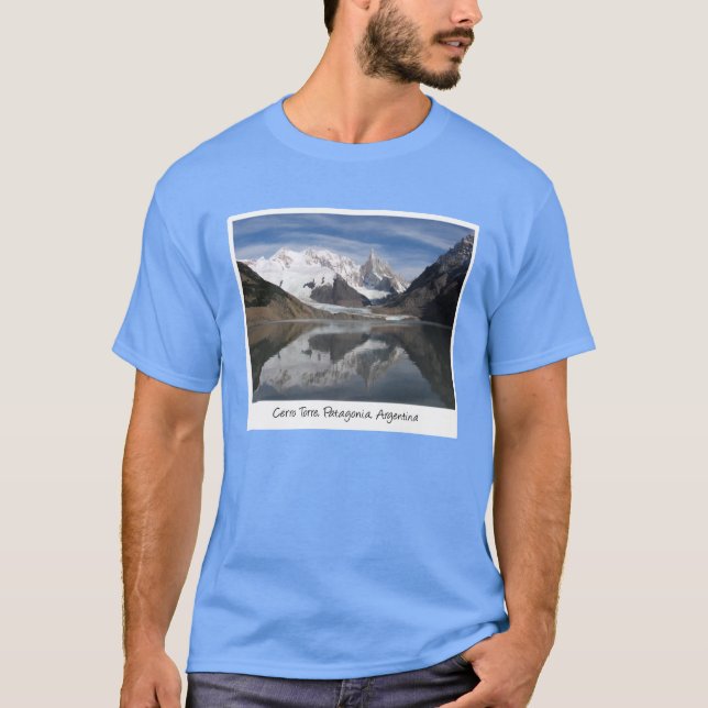 Schöne Cerro Torre , Patagonia, Bergsicht T-Shirt (Vorderseite)