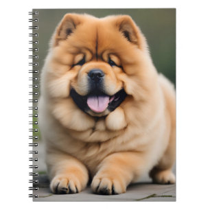 Schöne Chow Chow Notizblock