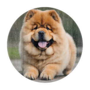 Schöne Chow Chow Schneidebrett
