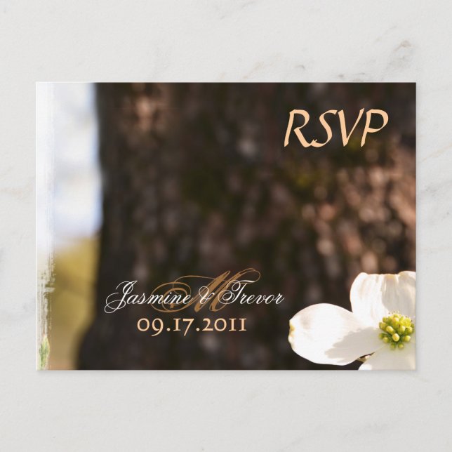 Schöne Christliche Dogwood UAWG Postkarte mit den  (Vorderseite)