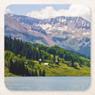 Schöne Colorado Landschaft Untersetzer Set