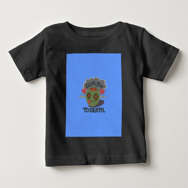 Schöne Coole I Liebe Afrika Kunst Baby T-shirt (Vorderseite)