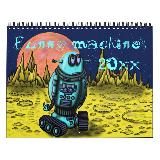 Schöne coole Maschinen 2016 Kalenderdesign Kalender (Titelbild)
