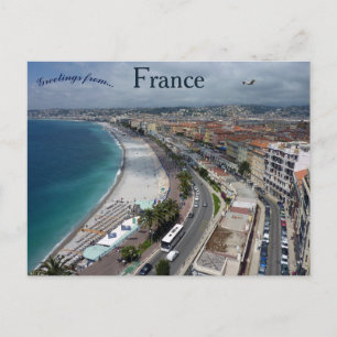 Schöne Côte D ' Azur Französische Riviera Frankrei Postkarte