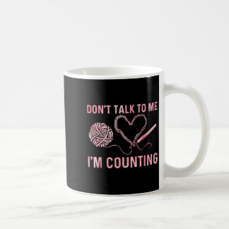 Schöne Crocheting Art and Men Crocheter Crocheter Kaffeetasse
