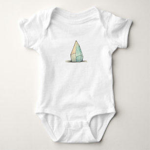 Schöne Crystal Tint Art Baby Strampler