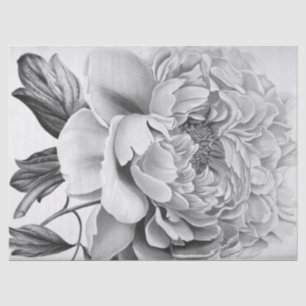 Schöne Dahlie-Blume Seidenpapier