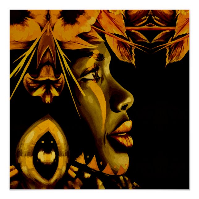 Schöne Dame aus der Vergangenheit Poster (Vorderseite)