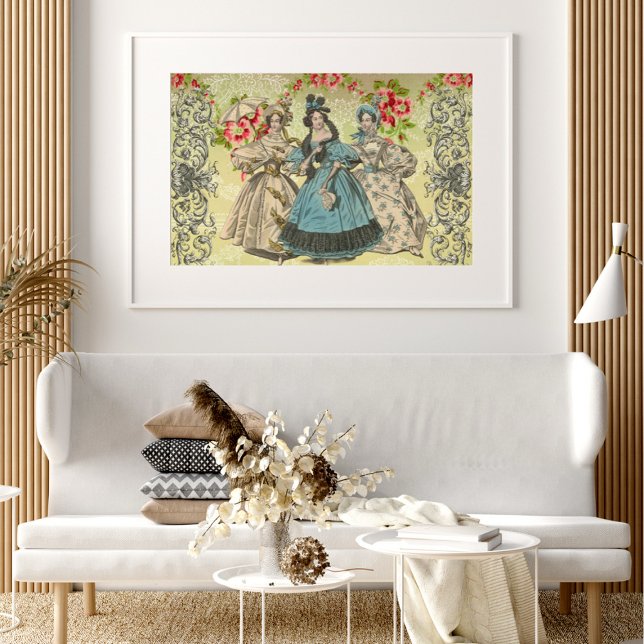 Schöne Damen, Dekoupage Tissue Paper Seidenpapier (Von Creator hochgeladen)