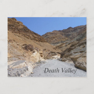 Schöne Death Valley Postcard! Postkarte